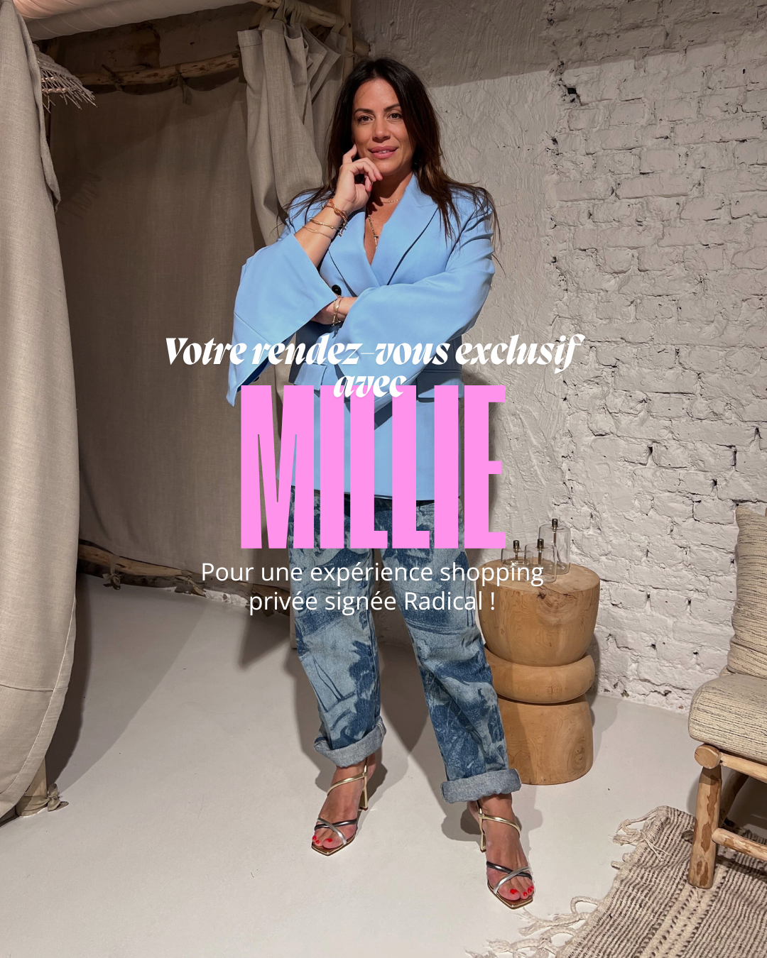 Shopping privé avec Millie