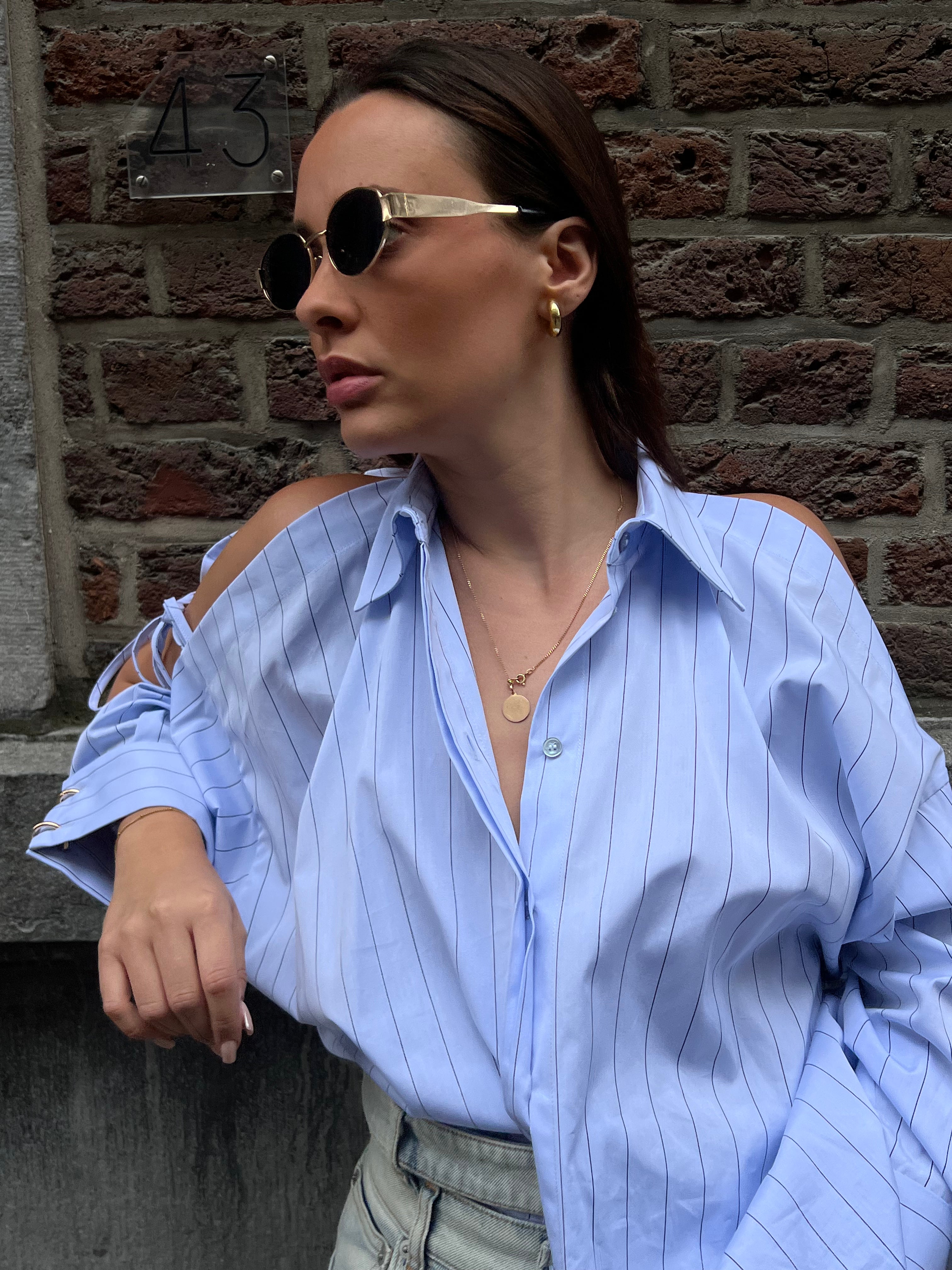 ERIKACAVALLINI-CHEMISE-SJ17