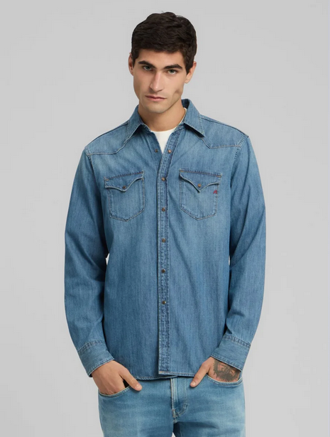 REPLAY-CHEMISE-M4023T