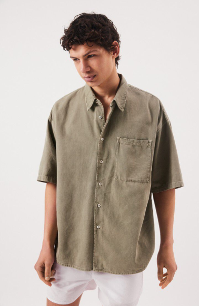 AMERICANVINTAGE-CHEMISE-CLAY