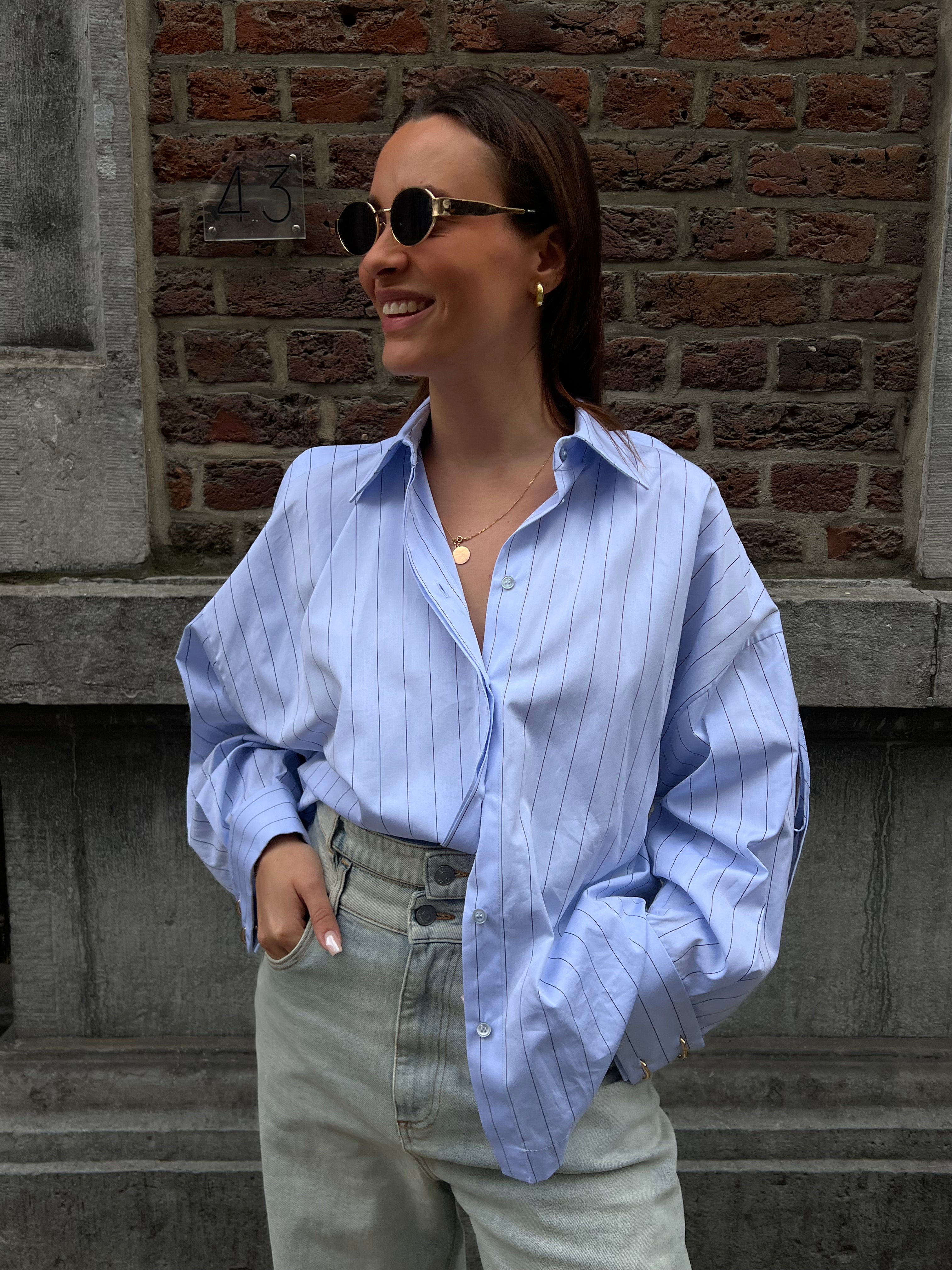 ERIKACAVALLINI-CHEMISE-SJ17