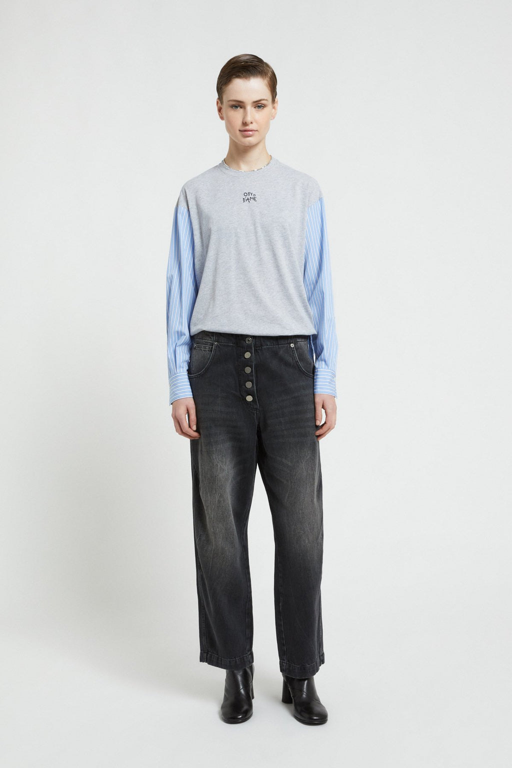 OTTOD'AME-BLOUSE-DM8138